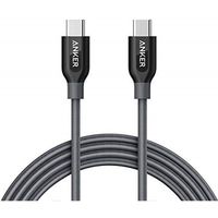 アンカー Anker PowerLine+ USB-C & USB-C 2.0 ケーブル(1.8m グレー) A81880A1 1個（直送品）