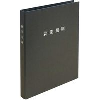 日本法令 スマートタイプ就業規則ファイル（チャコールグレー） 労基29-F(CG) 1冊（取寄品）