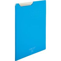 リヒトラブ クリップファイル A4 ブルー F6067-8 1セット（2冊）