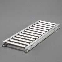 エスコ 400x1000mm ローラーコンベアー(アルミ製) EA985LA-41 1台（直送品）