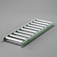 エスコ 400x1500mm ローラーコンベアー(スチール製) EA985MC-42 1台（直送品）