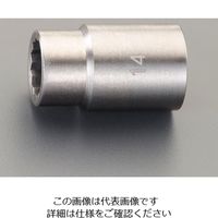 エスコ 1/2”DRx 6mm ソケット(チタン合金製) EA618WP-6 1個（直送品）