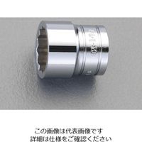 エスコ 1/4”DRx 1/4” ソケット EA618NJ-102 1セット(10個)（直送品）
