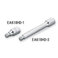 エスコ（esco） 1/4”DR エクステンションバー（首振りタイプ） EA618HD