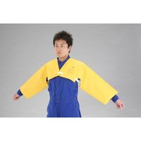 エスコ [フリー] 高圧用絶縁肩カバー(7000V) EA640ZK-5 1着（直送品）