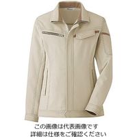 ミドリ安全 ベルデクセル 女子長袖ジャンパー VELS2520上 アイボリー 17号 3124108108 1点（直送品）