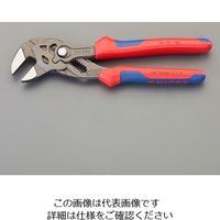 エスコ 40mm/180mm プライヤーレンチ(グリップ付) EA531KA-180 1丁（直送品）