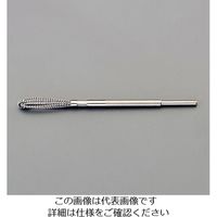 エスコ 3x100mm/3mm軸 軸付ワイヤーブラシ(リング型) EA819BK-303 1セット(3本)（直送品）