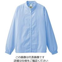 ミドリ安全 男女共用 長袖ブルゾン MHS25B 上 ブルー L 3120192905 1点（直送品）