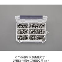 エスコ（esco） ピアスビスセット（六角頭シール付/ステンレス） 1セット EA949AM-14（直送品）