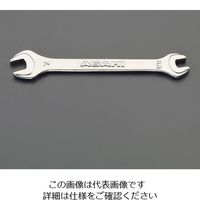 エスコ 4 x5mm/ 91mm 両口スパナ(ミニ) EA615BE-2 1セット(15本)（直送品）