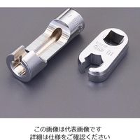 エスコ 10mm ブレーキパイプツールセット(ソケット・クローフットレンチ) EA616KA-5 1セット（直送品）