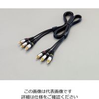 エスコ 3.0m ビデオケーブル EA940PE-3 1セット(12m:3m×4個)（直送品）