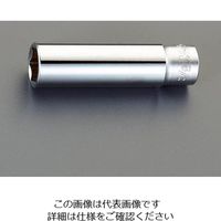 エスコ（esco） 1/4”DR ディープソケット（インチ） EA618AG