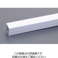 エスコ 20x20mmx2m アルミ角パイプ(シルバー/つや消/5本) EA440HE-120A 1パック(5本)（直送品）