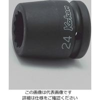 エスコ 3/4”DRx65mm インパクトソケット(十二角) EA164EB-165 1個（直送品）