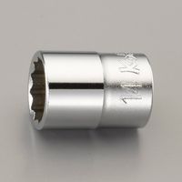 エスコ 3/8”DRx 3/4” ソケット EA618BV-314 1セット(10個)（直送品）