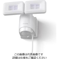 エスコ AC100V LEDセンサーライト(2灯) EA864CB-242A 1個（直送品）