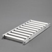 エスコ 400x2000mm ローラーコンベアー(アルミ製) EA985LC-43 1台（直送品）