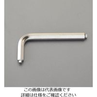 エスコ（esco） パイロットリセス付ボルト用六角棒レンチ EA573GR
