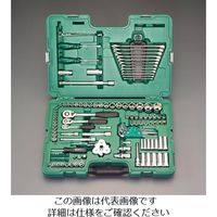 エスコ 1/4”・3/8”・1/2”DR ソケットレンチセット EA687DC-2 1セット（直送品）