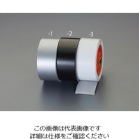 エスコ 48mmx11m 超強力ダクトテープ(手切れ/黒) EA944RV-2 1セット(4巻)（直送品）