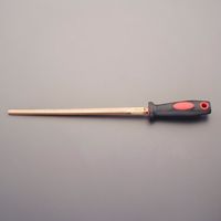 エスコ 250mm 四角ヤスリ(ノンスパーキング) EA643KA-4 1本（直送品）