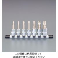 エスコ（esco） 1/2”DR/T30-T70［Torx］ビットソケットセット（イジリ止付 1セット EA618KW-200（直送品）