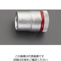 エスコ 1/2”DRx16mm ソケット(ZYKLOP) EA617AM-16A 1セット(10個)（直送品）