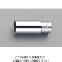 エスコ 1/4”DRx 1/4” ディープソケット EA618NK-102 1セット(4個)（直送品）