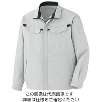 ミドリ安全 ベルデクセル 長袖ブルゾン VES2661上 シルバーグレー×チャコール S 3120332403 1点（直送品）