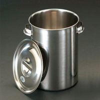 エスコ φ160x225mm 取手付深型タンク(ステンレス製) EA508SF-16 1個（直送品）