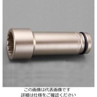 エスコ 1”DR/55mm インパクトソケット(アンカーボルト用) EA164NL-355 1個（直送品）