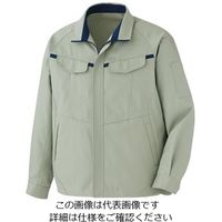 ミドリ安全 ベルデクセル ブルゾン VE666上 グリーン×ネイビー 4L 3110330208 1点（直送品）