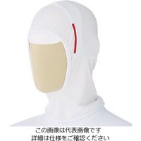 ミドリ安全 眉毛ガードインナーキャップ FFM450 ホワイト S 3189140603 1セット(10点)（直送品）