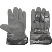 人工皮革カワテックアーミーグレー迷彩 L 5双セット AG6500（直送品）