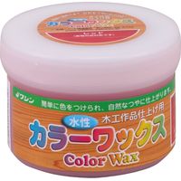 和信ペイント #800006 水性カラーワックス レッド 200g　1個（直送品）