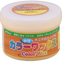 和信ペイント #800007 水性カラーワックス イエロー 200g　1個（直送品）