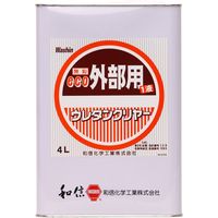 和信ペイント #952042 エコ外部用ウレタン クリヤー 4L　1缶（直送品）