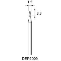 アルゴファイルジャパン ダイヤエコノミー2(電着ダイヤモンドポイント) DEP2009 2個 1セット(12個:2個×6パック)（直送品）