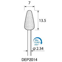 アルゴファイルジャパン ダイヤエコノミー2(電着ダイヤモンドポイント) DEP2014 2個 1セット(12個:2個×6パック)（直送品）
