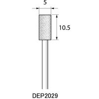 アルゴファイルジャパン ダイヤエコノミー2(電着ダイヤモンドポイント) DEP2029 2個 1セット(12個:2個×6パック)（直送品）