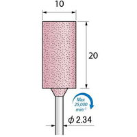 アルゴファイルジャパン セラミックポイント/ホイール ECP2006 12個 1セット(36個:12個×3パック)（直送品）