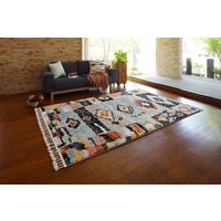 萩原 トルコ製 ウィルトンラグ MOROCCO 1600×2300mm イデ 240621201 1枚（直送品）