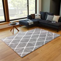 萩原 ベルギー製 ウィルトンラグ BLIZZ 1200×1700mm スピラル 240620230 1枚（直送品）