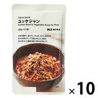 【まとめ買いセット】無印良品 ごはんにかける ユッケジャン 180g（1人前） 1セット（10袋） 良品計画