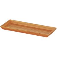 ヤマコー BS・竹 トレー小 ブラウン 50337 1個（直送品）