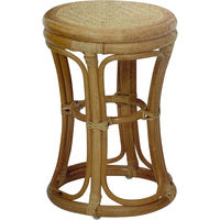 ヤマコー 籐・スツール ナチュラル 50845 1個（直送品）