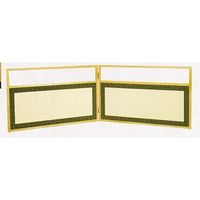 ヤマコー 枕屏風 白木 鳥乃子無地 51768 1個（直送品）