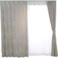 スミノエ デザインライフ セミオーダー カーテン トリノサンポ 2300×1700mm ホワイト １セット(2枚入)（直送品）